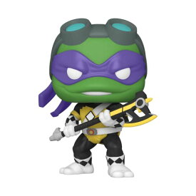 ファンコ FUNKO フィギュア 人形 アメリカ直輸入 Funko Pop! Teenage Mutant Ninja Turtles Vinyl Figure Donatello in Black Power Rangers Outfit Convention Exclusive #105ファンコ FUNKO フィギュア 人形 アメリカ直輸入