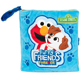 ガンド GUND ぬいぐるみ リアル お世話 GUND Sesame Street Furry Friends Forever Soft Book, Premium Plush Sensory Toy for Ages 1 and Up, Blue, 6”ガンド GUND ぬいぐるみ リアル お世話