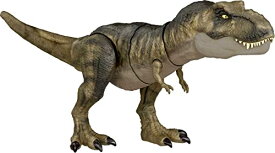 ジュラシックワールド JURASSIC WORLD おもちゃ フィギュア 恐竜映画 Mattel Jurassic World Dominion Thrash ‘N Devour Tyrannosaurus Rex Action Figure with Sound & Motion, T Rex Dinosaur Toジュラシックワールド JURASSIC WORLD おもちゃ フィギュア 恐竜映画