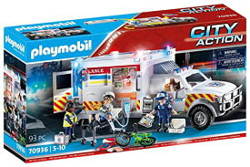 プレイモービル ブロック 組み立て 知育玩具 ドイツ Playmobil Rescue Vehicles: Ambulance with Lights and Soundプレイモービル ブロック 組み立て 知育玩具 ドイツ
