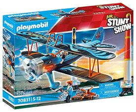 プレイモービル ブロック 組み立て 知育玩具 ドイツ Playmobil Air Stunt Show Phoenix Biplaneプレイモービル ブロック 組み立て 知育玩具 ドイツ