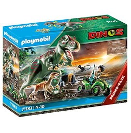 プレイモービル ブロック 組み立て 知育玩具 ドイツ Playmobil 71183 Dinos T-Rex Attack with Raptor and Quad, Toy for Children Ages 4+プレイモービル ブロック 組み立て 知育玩具 ドイツ