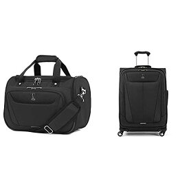 スーツケース キャリーバッグ ビジネスバッグ ビジネスリュック バッグ Travelpro Maxlite 5-Softside Expandable Spinner Wheel Luggage, Black, 2-Piece Set (Tote/25)スーツケース キャリーバッグ ビジネスバッグ ビジネスリュック バッグ