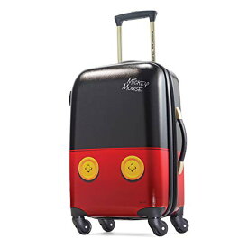 スーツケース キャリーバッグ ビジネスバッグ ビジネスリュック バッグ American Tourister Disney Hardside Luggage with Spinner Wheels, Black,Red, Carry-On 21-Inchスーツケース キャリーバッグ ビジネスバッグ ビジネスリュック バッグ
