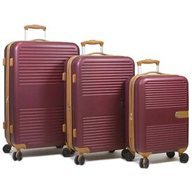 スーツケース キャリーバッグ ビジネスバッグ ビジネスリュック バッグ World Traveler Garland Hardside 3-Piece Spinner Luggage Set with USB Port, Grey, One Sizeスーツケース キャリーバッグ ビジネスバッグ ビジネスリュック バッグ