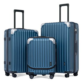 スーツケース キャリーバッグ ビジネスバッグ ビジネスリュック バッグ LEVEL8 Grace Luggage, 28” Hardside Suitcase, ABS+PC Harshell Spinner Luggage with TSA Lock, Spinner Wheels - Blue,スーツケース キャリーバッグ ビジネスバッグ ビジネスリュック バッグ