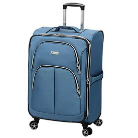 スーツケース キャリーバッグ ビジネスバッグ ビジネスリュック バッグ LONDON FOG Bromley Softside Expandable Spinner Luggage, Blue, Carry-On 20-Inchスーツケース キャリーバッグ ビジネスバッグ ビジネスリュック バッグ