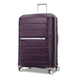 スーツケース キャリーバッグ ビジネスバッグ ビジネスリュック バッグ Samsonite Freeform Hardside Expandable with Double Spinner Wheels, Checked-Large 28-Inch, Amethyst Purpleスーツケース キャリーバッグ ビジネスバッグ ビジネスリュック バッグ