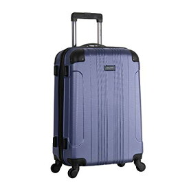 スーツケース キャリーバッグ ビジネスバッグ ビジネスリュック バッグ Kenneth Cole REACTION Out of Bounds Lightweight Hardshell 4-Wheel Spinner Luggage, Smokey Purple, 24-Inch Checkedスーツケース キャリーバッグ ビジネスバッグ ビジネスリュック バッグ