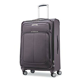 スーツケース キャリーバッグ ビジネスバッグ ビジネスリュック バッグ Samsonite Solyte DLX Softside Expandable Luggage with Spinner Wheels, Mineral Grey, Checked-Medium 25-Inchスーツケース キャリーバッグ ビジネスバッグ ビジネスリュック バッグ