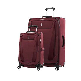 スーツケース キャリーバッグ ビジネスバッグ ビジネスリュック バッグ Travelpro Maxlite 5 Softside Expandable Luggage with 4 Spinner Wheels, Lightweight Suitcase, Men and Women, Burgundyスーツケース キャリーバッグ ビジネスバッグ ビジネスリュック バッグ