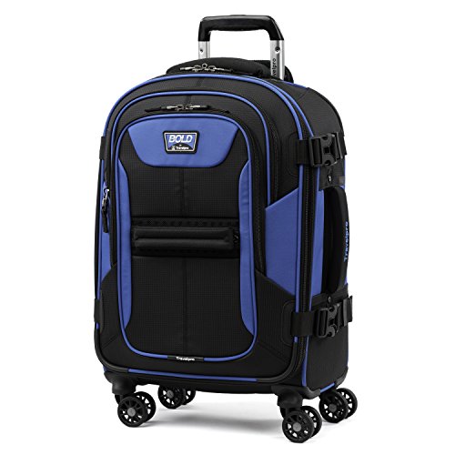 スーツケース キャリーバッグ ビジネスバッグ ビジネスリュック バッグ Travelpro Bold Softside Expandable Luggage with Spinner Wheels, Blue Black, Carry-On 21-Inchスーツケース キャリーバッグ ビジネスバッグ ビジネスリュック バッグ