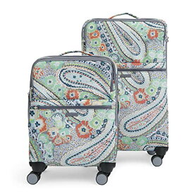 スーツケース キャリーバッグ ビジネスバッグ ビジネスリュック バッグ Vera Bradley Women's Softside Rolling Suitcase Luggage, Citrus Paisley, 27" Check Inスーツケース キャリーバッグ ビジネスバッグ ビジネスリュック バッグ