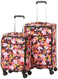 スーツケース キャリーバッグ ビジネスバッグ ビジネスリュック バッグ Vera Bradley Women's Softside Rolling Suitcase Luggage, Rosa Floral, 27" Check Inスーツケース キャリーバッグ ビジネスバッグ ビジネスリュック バッグ