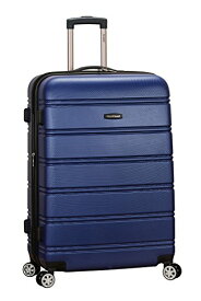 スーツケース キャリーバッグ ビジネスバッグ ビジネスリュック バッグ Rockland Melbourne Hardside Expandable Spinner Wheel Luggage, Blue, Checked-Large 28-Inchスーツケース キャリーバッグ ビジネスバッグ ビジネスリュック バッグ