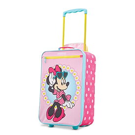 スーツケース キャリーバッグ ビジネスバッグ ビジネスリュック バッグ AMERICAN TOURISTER Kids' Disney Softside Upright Luggage,Telescoping Handles, Minnie, Carry-On 18-Inchスーツケース キャリーバッグ ビジネスバッグ ビジネスリュック バッグ