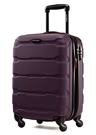 スーツケース キャリーバッグ ビジネスバッグ ビジネスリュック バッグ Samsonite Omni PC Hardside Expandable Luggage with Spinner Wheels, Purple, Checked-Medium 24-Inchスーツケース キャリーバッグ ビジネスバッグ ビジネスリュック バッグ