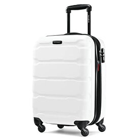 スーツケース キャリーバッグ ビジネスバッグ ビジネスリュック バッグ Samsonite Omni PC Hardside Expandable Luggage with Spinner Wheels, Carry-On 20-Inch, Whiteスーツケース キャリーバッグ ビジネスバッグ ビジネスリュック バッグ