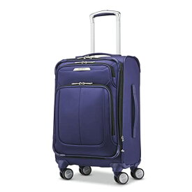 スーツケース キャリーバッグ ビジネスバッグ ビジネスリュック バッグ Samsonite Solyte DLX Softside Expandable Luggage with Spinner Wheels, Iris Blue, Carry-On 20-Inchスーツケース キャリーバッグ ビジネスバッグ ビジネスリュック バッグ