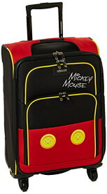 スーツケース キャリーバッグ ビジネスバッグ ビジネスリュック バッグ American Tourister Disney Softside Luggage with Spinner Wheels, Mickey Mouse Pants, 21-Inchスーツケース キャリーバッグ ビジネスバッグ ビジネスリュック バッグ