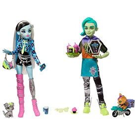 モンスターハイ 人形 ドール Monster High Coffee Break Frankie Stein & Deuce Gorgon Doll Setモンスターハイ 人形 ドール