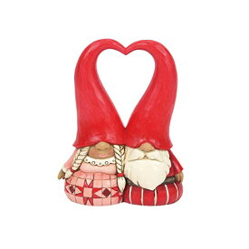 エネスコ Enesco 置物 インテリア 海外モデル アメリカ Enesco Jim Shore Heartwood Creek Love Gnome Couple Heart Hat Figurine, 4 Inch, Multicolorエネスコ Enesco 置物 インテリア 海外モデル アメリカ