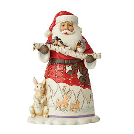 エネスコ Enesco 置物 インテリア 海外モデル アメリカ Enesco Jim Shore Heartwood Creek Santa with Animals Figurine, 8.5 Inch, Multicolorエネスコ Enesco 置物 インテリア 海外モデル アメリカ