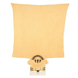 エネスコ Enesco 置物 インテリア 海外モデル アメリカ Enesco Izzy and Oliver New Baby Infant Tiger Character Super-Soft Folding Travel Blanket, Light Orange, 24 x 24 Inchエネスコ Enesco 置物 インテリア 海外モデル アメリカ