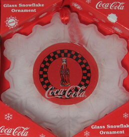 エネスコ Enesco 置物 インテリア 海外モデル アメリカ Enesco Coca Cola Glass Snowflake Ornamentエネスコ Enesco 置物 インテリア 海外モデル アメリカ