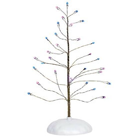 デパートメント56 Department 56 置物 インテリア 海外モデル Department 56 Village Cross Product Accessories Pink and Purple Twinkle Tree Lit Figurine, 9.06 Inch, Multicolorデパートメント56 Department 56 置物 インテリア 海外モデル