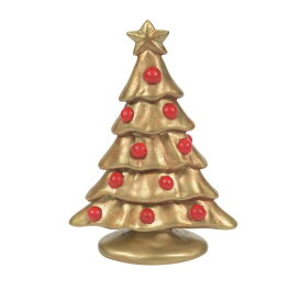デパートメント56 Department 56 置物 インテリア 海外モデル Department 56 Accessories for Village Collections Golden Christmas Gilded Tree Figurine, 3.5 Inch, Gold and Redデパートメント56 Department 56 置物 インテリア 海外モデル