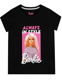 バービー バービー人形 Barbie Girls T-Shirt Black 6バービー バービー人形