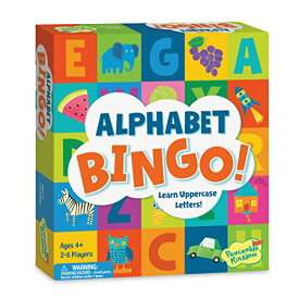 ボードゲーム 英語 アメリカ 海外ゲーム Peaceable Kingdom Alphabet Bingo! Letter Learning Educational Board Game for 2 to 6 Kids Ages 4+ボードゲーム 英語 アメリカ 海外ゲーム