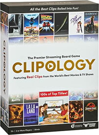 ボードゲーム 英語 アメリカ 海外ゲーム Clipology Game - The Premier Streaming Board Game Featuring Real Clips From The World's Best Movies & TV Shows | Movie Trivia Gameボードゲーム 英語 アメリカ 海外ゲーム