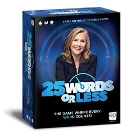 ボードゲーム 英語 アメリカ 海外ゲーム USAOPOLY 25 Words or Less | Fast-Paced Word/Friends & Family Board Game | Based on Popular TV Game Show with Meredith Vieiraボードゲーム 英語 アメリカ 海外ゲーム