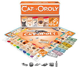 ボードゲーム 英語 アメリカ 海外ゲーム Late for the Sky CAT-opoly Board Game White, Largeボードゲーム 英語 アメリカ 海外ゲーム
