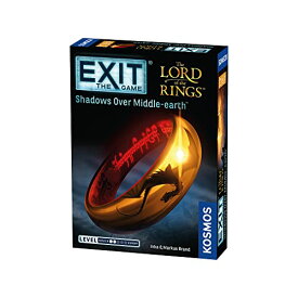 ボードゲーム 英語 アメリカ 海外ゲーム EXIT: The Lord of The Rings - Shadows Over Middle-Earth | EXIT: The Game - A Kosmos Game | Escape Room Game | Help Frodo and Join The Fellowshipボードゲーム 英語 アメリカ 海外ゲーム