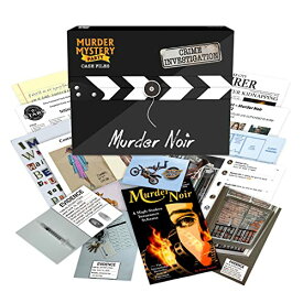 ボードゲーム 英語 アメリカ 海外ゲーム Murder Mystery Party Case Files: Murder Noir for 1 or More Players Ages 14 and Upボードゲーム 英語 アメリカ 海外ゲーム