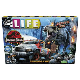 ボードゲーム 英語 アメリカ 海外ゲーム Hasbro Gaming The Game of Life Jurassic Park Edition, Family Board Game for Kids Ages 8 and Up, Inspired by The Original Hit Movieボードゲーム 英語 アメリカ 海外ゲーム