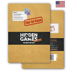 ボードゲーム 英語 アメリカ 海外ゲーム Hidden Games Crime Scene - The 1st Case - The New Haven CASE - USA - Realistic Crime Scene Game, exciting Detective Game, Murder Mystery Gameボードゲーム 英語 アメリカ 海外ゲーム