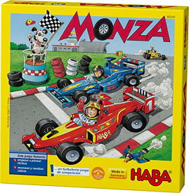 ボードゲーム 英語 アメリカ 海外ゲーム HABA Monza - A Car Racing Beginner's Board Game Encourages Thinking Skills - Ages 5 and Up (Made in Germany)ボードゲーム 英語 アメリカ 海外ゲーム