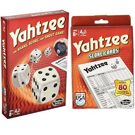 ボードゲーム 英語 アメリカ 海外ゲーム Yahtzee Board Games Bundled with Yahtzee Score Padsボードゲーム 英語 アメリカ 海外ゲーム