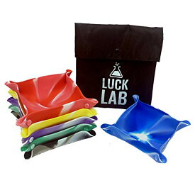 ボードゲーム 英語 アメリカ 海外ゲーム Luck Lab Board Game Storage Bowls, 6-Pack | Folding Tray Accessory Holds Tabletop Bits, Chits, Pieces | Swirl Colors | Bonus Storage Bagボードゲーム 英語 アメリカ 海外ゲーム