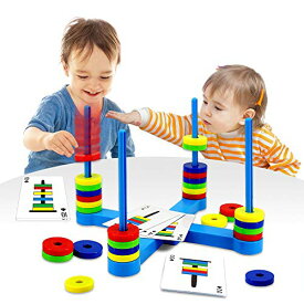 ボードゲーム 英語 アメリカ 海外ゲーム VATOS Board Magnetic Kids Game, Matching Game for Kids Age 3 4 5 6 7 8, Fun STEM Science Toy for Children Boys & Girls Giftボードゲーム 英語 アメリカ 海外ゲーム