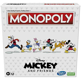 ボードゲーム 英語 アメリカ 海外ゲーム Hasbro Gaming Monopoly: Disney Mickey and Friends Edition Board Game, Ages 8+ボードゲーム 英語 アメリカ 海外ゲーム