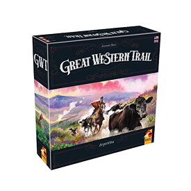 ボードゲーム 英語 アメリカ 海外ゲーム Eggertspiele Great Western Trail 2nd Edition Argentina Board Game | Cowboy Themed Strategy Game for Adults and Kids | Ages 12+ | 2-4 Players | Average Playtime 75-150 Mins | ボードゲーム 英語 アメリカ 海外ゲーム