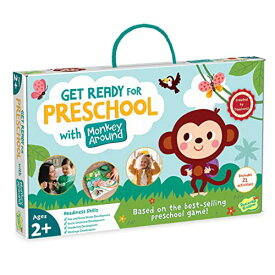 ボードゲーム 英語 アメリカ 海外ゲーム Peaceable Kingdom Get Ready for Preschool with Monkey Around Game for Pre School Kids and Toddlersボードゲーム 英語 アメリカ 海外ゲーム