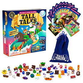 ボードゲーム 英語 アメリカ 海外ゲーム SCS Direct, Tall Tales Story Telling Board Game - The Educational Family Game of Infinite Storytelling - 5 Ways to Play - Promotes Creativity and Language Skillsボードゲーム 英語 アメリカ 海外ゲーム