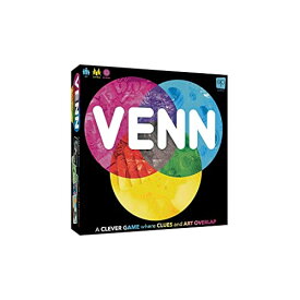 ボードゲーム 英語 アメリカ 海外ゲーム Venn Board Game | Family Game for 2+ Players | Cooperative & Competitive Gameplay Variations | Creative Word Association Game Featuring Unique Gameplay & Custom Artwork | Ageボードゲーム 英語 アメリカ 海外ゲーム