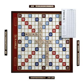 ボードゲーム 英語 アメリカ 海外ゲーム WS Game Company Scrabble Giant Deluxe Edition with Rotating Wooden Boardボードゲーム 英語 アメリカ 海外ゲーム